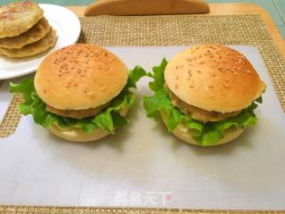 香烤肉排汉堡的做法步骤：13