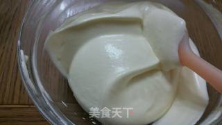 酸奶肉松蛋糕——少油版的做法步骤：9