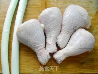 大葱鸡肉串的做法步骤：1