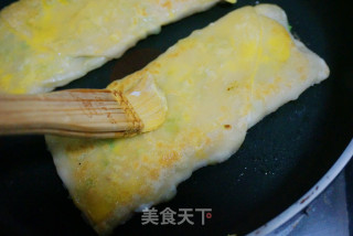 黄金千层葱花饼的做法步骤：8