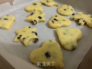 黑加仑曲奇饼干的做法步骤：10