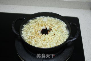 芝士拉面的做法步骤：4
