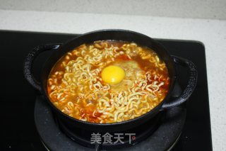 芝士拉面的做法步骤：5