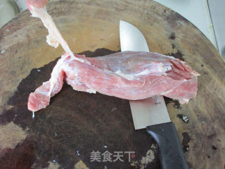 酸菜炒牛肉丝的做法步骤：2