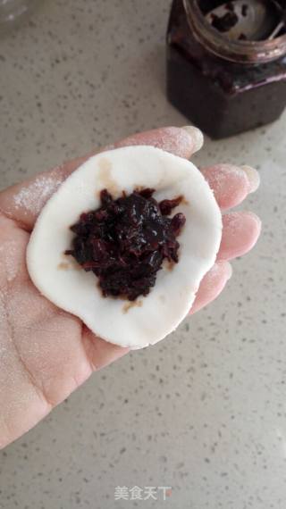 玫瑰蜂蜜汤圆的做法步骤：2