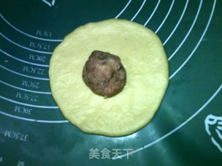 椰蓉香芋面包的做法步骤：11