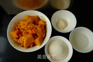面包机版：芒果酱的做法步骤：1