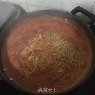 西红柿鸡蛋面的做法步骤：12