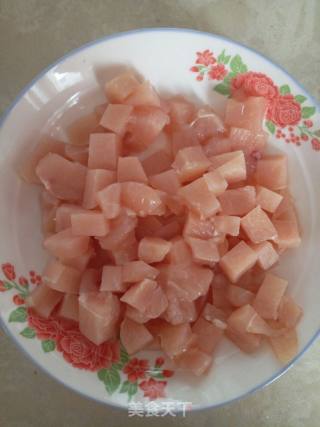 咖喱鸡肉年糕饭的做法步骤：2