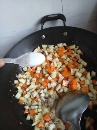 咖喱鸡肉年糕饭的做法步骤：13