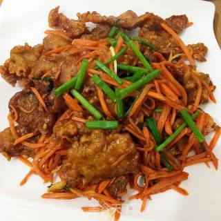 家常锅包肉的做法步骤：12