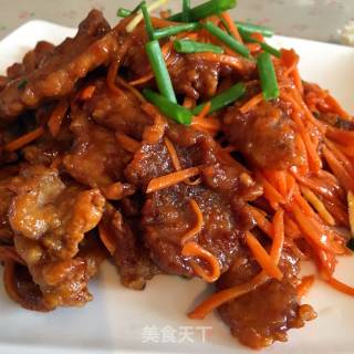 家常锅包肉的做法步骤：13