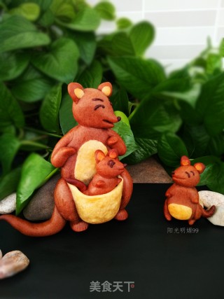 袋鼠饼干【创意立体饼干】的做法步骤：30
