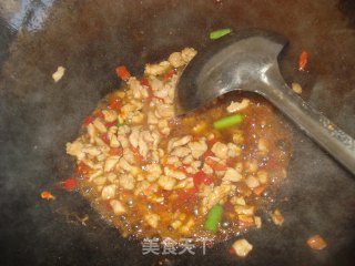 蒜苗豆腐的做法步骤：4
