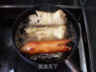 扒猪蹄（私房菜-12）的做法步骤：1