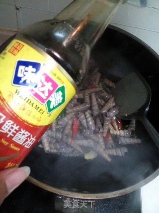 辣炒钉螺的做法步骤：6