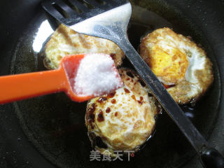 菠菜煮荷叶蛋的做法步骤：6