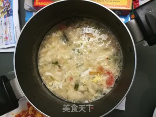 葱油疙瘩汤的做法步骤：12