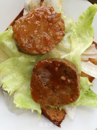 牛肉三明治的做法步骤：3