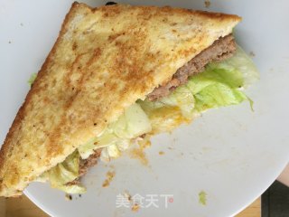 牛肉三明治的做法步骤：7