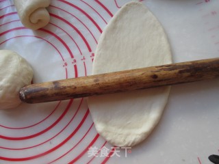 花生玫瑰花面包的做法步骤：7