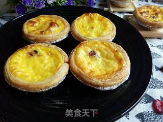 蔓越莓全蛋蛋挞的做法步骤：8