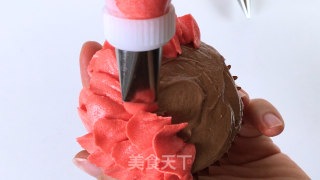 超级搞笑的火鸡cupcake，巧克力纸杯蛋糕的做法步骤：24