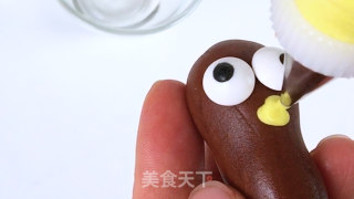 超级搞笑的火鸡cupcake，巧克力纸杯蛋糕的做法步骤：28