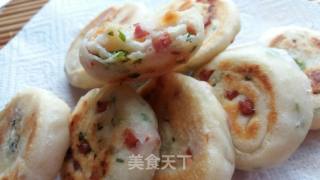 【临汾】肘花香葱早餐饼的做法步骤：8