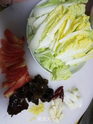 小白菜烧豆腐的做法步骤：2