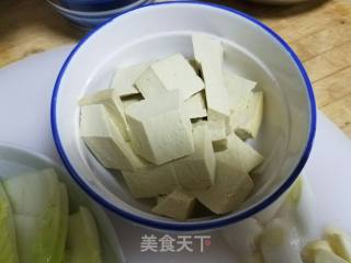 小白菜烧豆腐的做法步骤：3