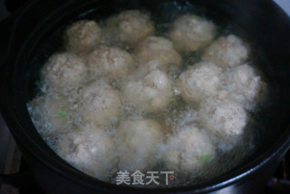 豆腐肉丸汤的做法步骤：6
