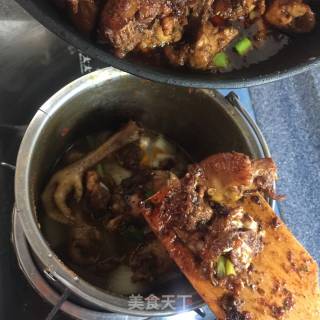 鸡公煲的做法步骤：9