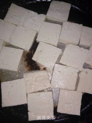 香煎豆腐的做法步骤：2