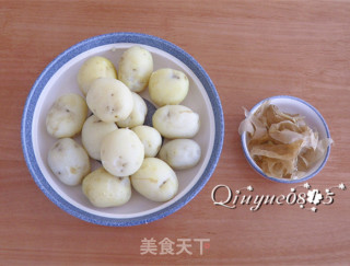 香煎小土豆的做法步骤：3