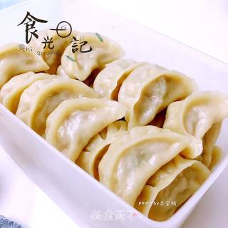 白萝卜猪肉馅蒸饺的做法步骤：14