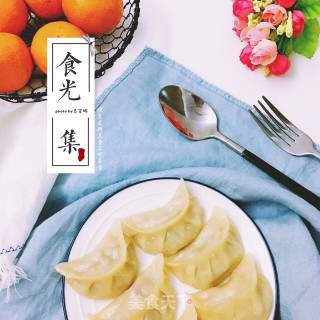 白萝卜猪肉馅蒸饺的做法步骤：16