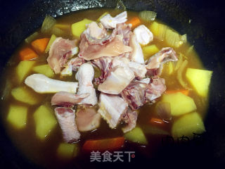 泰式土豆咖喱鸡#肉肉厨的做法步骤：14