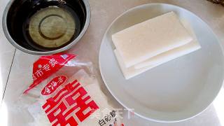 煎糖糍粑的做法步骤：1