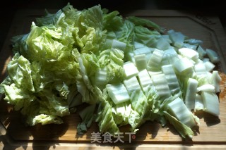 白菜猪肉粉条的做法步骤：3