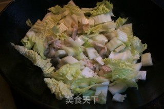 白菜猪肉粉条的做法步骤：5