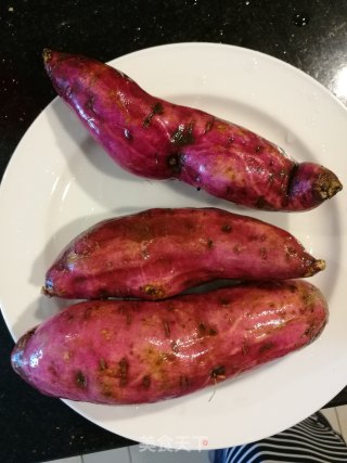 烤红薯的做法步骤：2