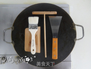 煎饼的做法步骤：1