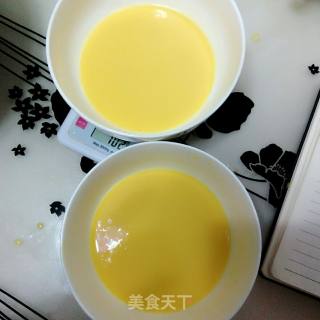 清汁戚风的做法步骤：2