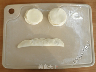 浪漫玫瑰花煎饺的做法步骤：4