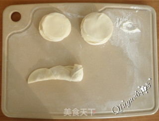 浪漫玫瑰花煎饺的做法步骤：5