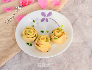 浪漫玫瑰花煎饺的做法步骤：10