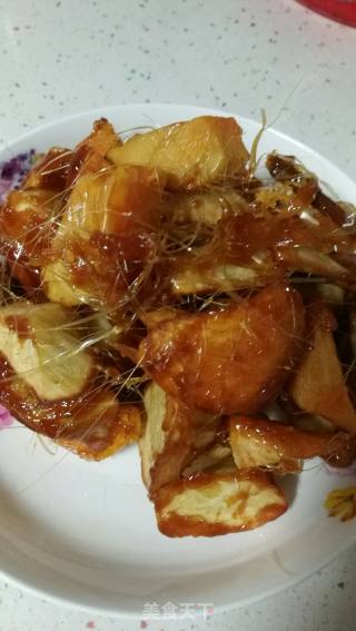 拔丝红薯的做法步骤：7