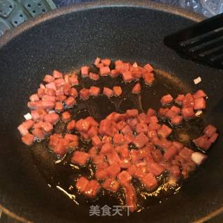 腊肉香菇焖饭的做法步骤：5