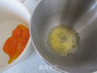 可可戚风裸蛋糕（八寸）的做法步骤：2